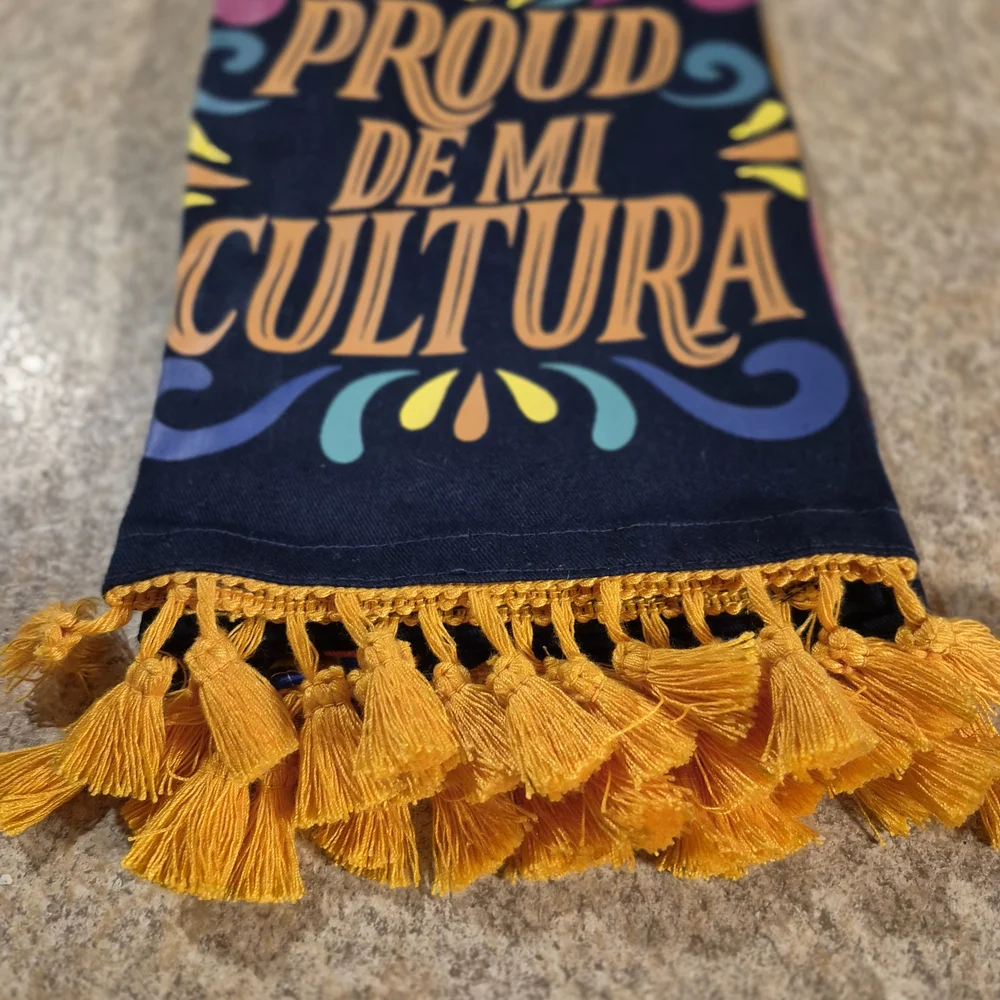 Proud De Mi Cultura Kitchen Towel 2pc Set New